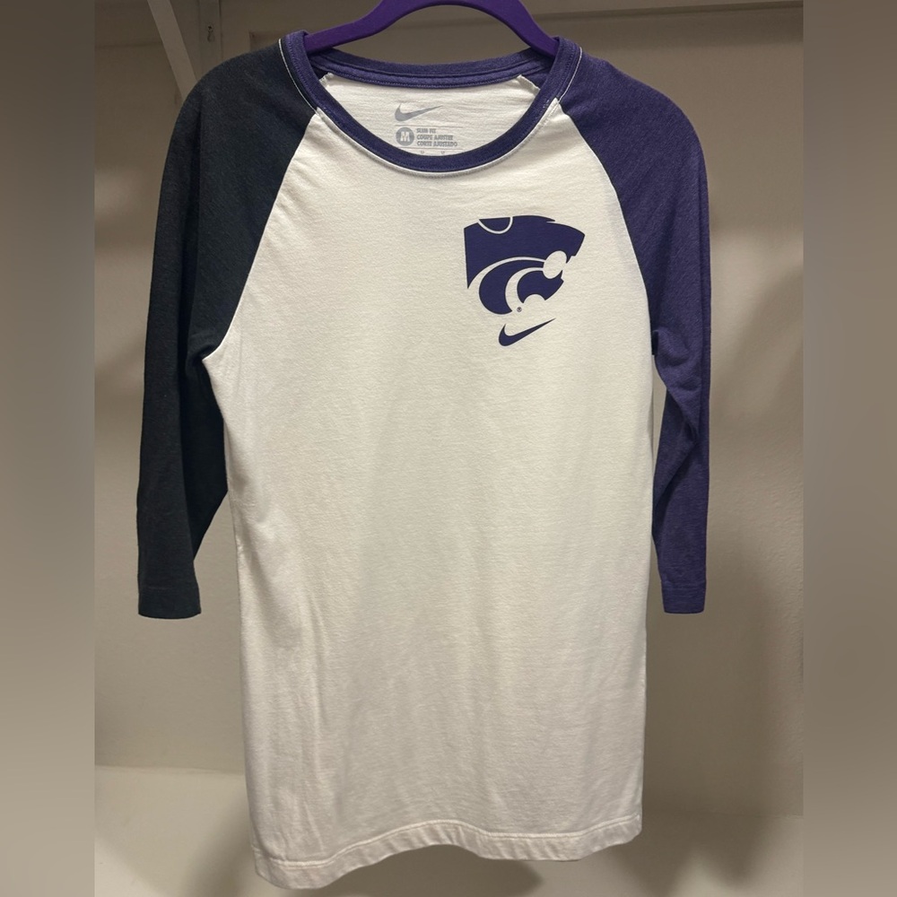 Nike Women’s Kansas State Wildcats Baseball Tee